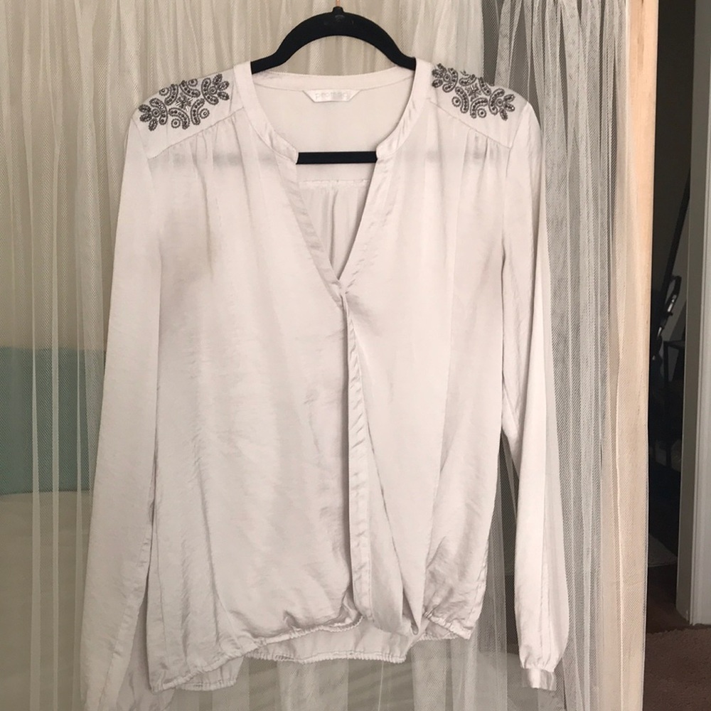 Promod - off white - long sleeves - blouse